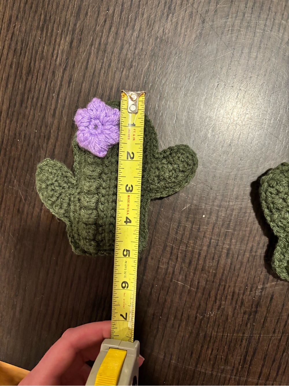 Crochet mini cactus - Picture 6 of 7